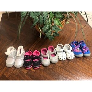 Toddler girl shoe sandal lot sz 5